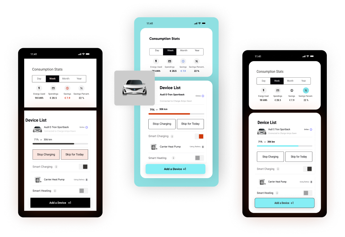 Mobile App Interface